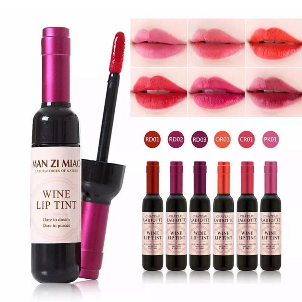 Lipstick Lip Gloss Water Proof in RD 01 - Picture 2 of 9